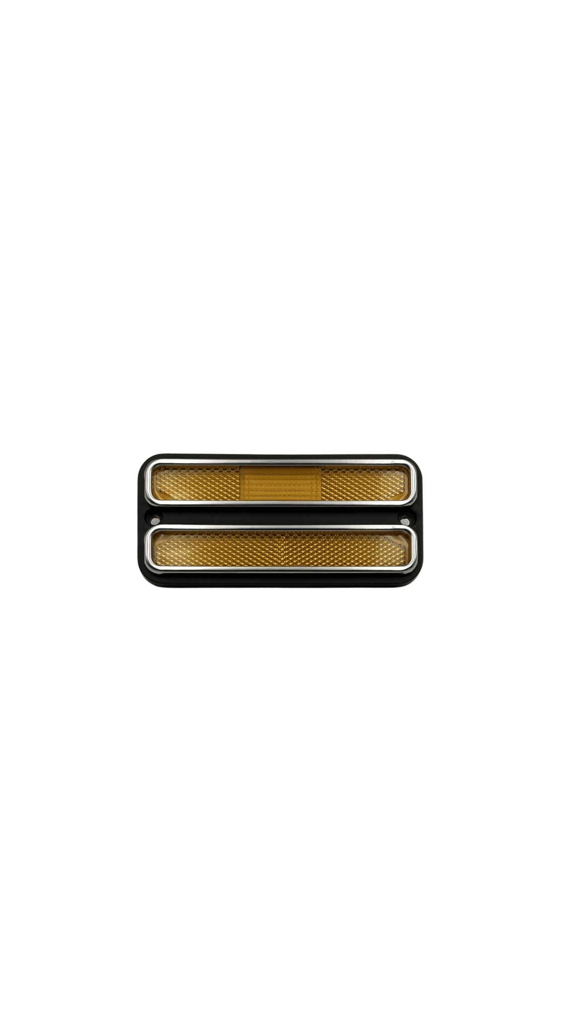 CHEVY GMC, FRONT SIDE MARKER LAMP AMBER -DELUXE, 68-72 - Image 1
