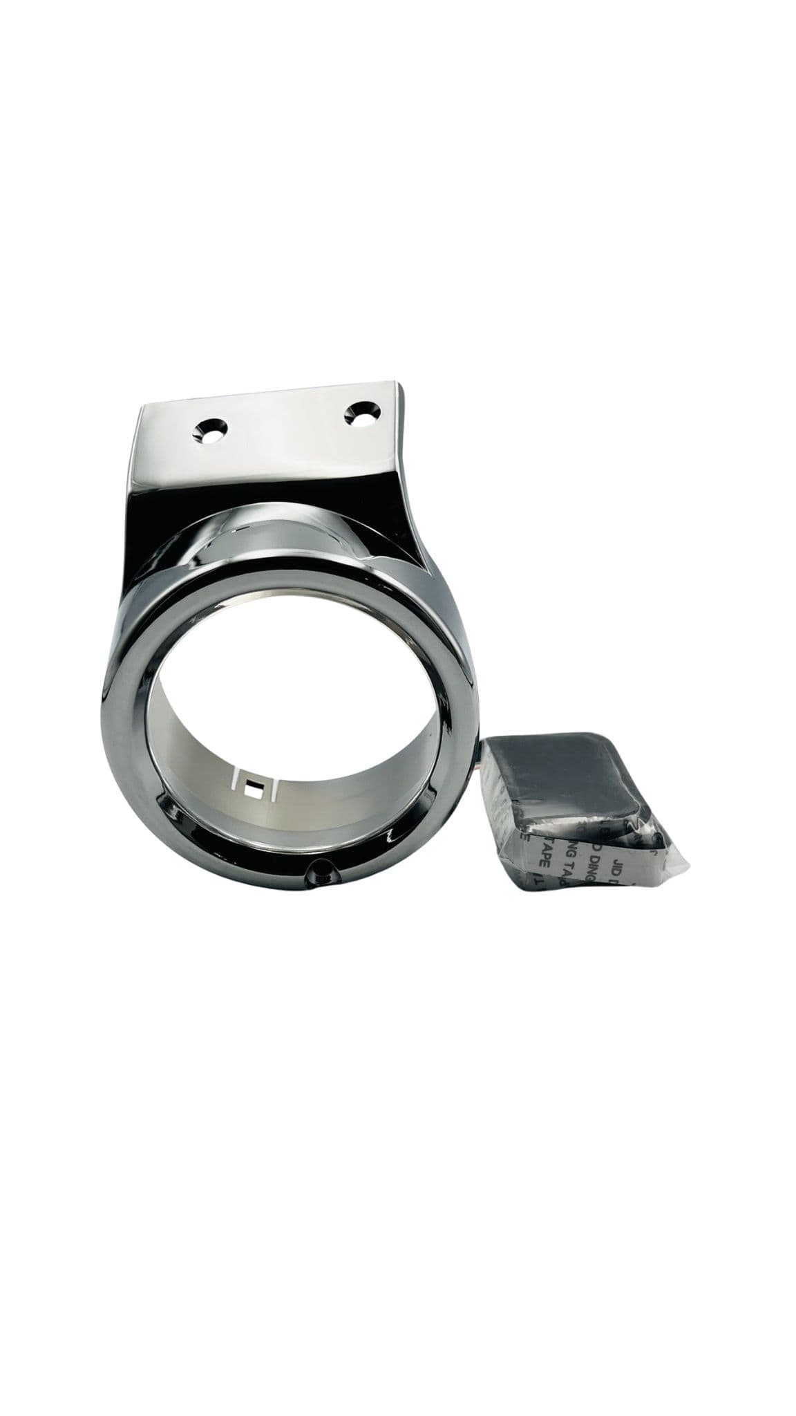 GM TRUCK AC BALL HOUSING CHROME, W/FLET LINER, RH 67-72 - Image 1